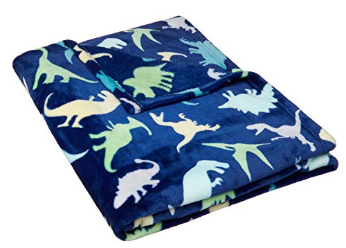 Amazon Basics Kids Bedding Nap Set with Dinosaur Pillow and Fleece Throw Blanket - Premium from test01os2 - Just CHF 12.81! Shop now at testsub02